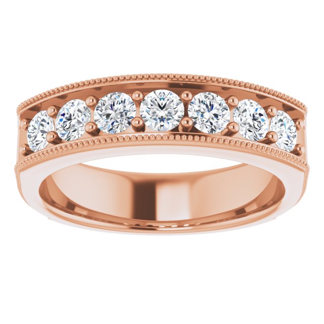 1 CTW Natural Diamond Band, 6 mm