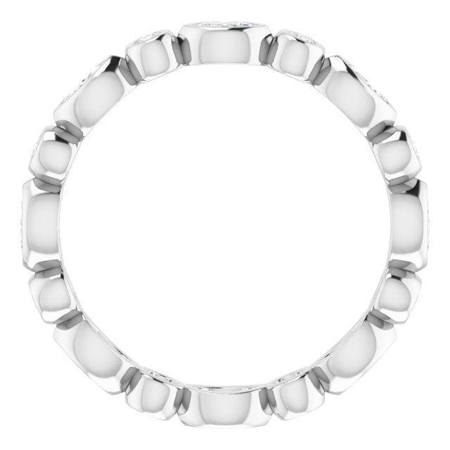 1/3 CTW Natural Diamond Eternity Band, 2.64 mm