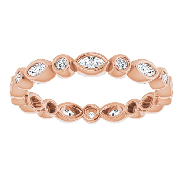 1/3 CTW Natural Diamond Eternity Band, 2.64 mm