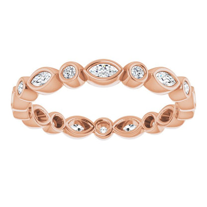 1/3 CTW Natural Diamond Eternity Band, 2.64 mm