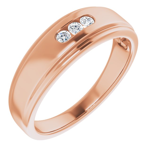 1/6 CTW Natural Diamond Band, 6.75 mm