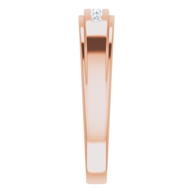 1/6 CTW Natural Diamond Band, 5.25 mm