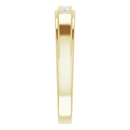 1/10 CTW Natural Diamond Band, 4.5 mm