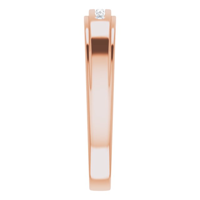 1/10 CTW Natural Diamond Band, 4.5 mm