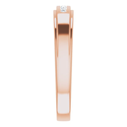 1/10 CTW Natural Diamond Band, 4.5 mm