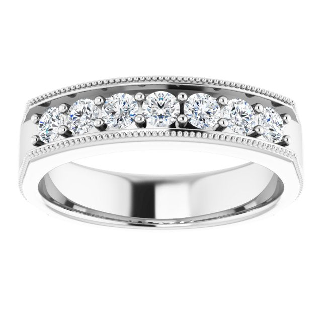 3/4 CTW Natural Diamond Band, 5.5 mm