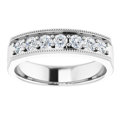 3/4 CTW Natural Diamond Band, 5.5 mm