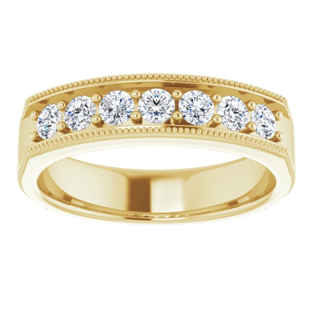 3/4 CTW Natural Diamond Band, 5.5 mm