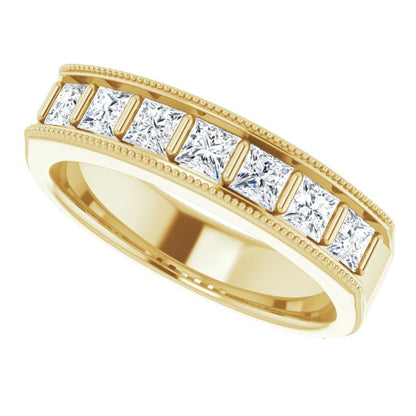1 1/8 CTW Natural Diamond Band, 5.5 mm