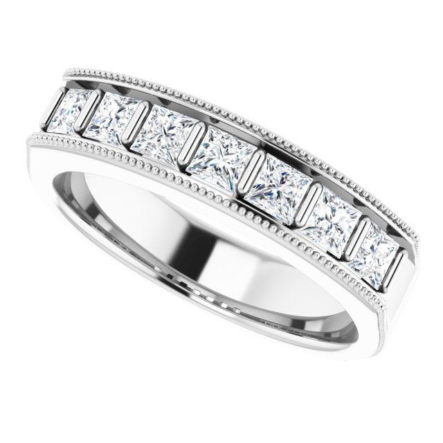1 1/8 CTW Natural Diamond Band, 5.5 mm