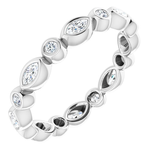 1/3 CTW Natural Diamond Eternity Band, 2.64 mm