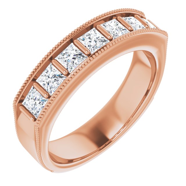 1 3/8 CTW Natural Diamond Band, 5.75 mm