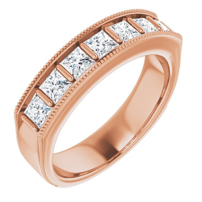 1 3/8 CTW Natural Diamond Band, 5.75 mm