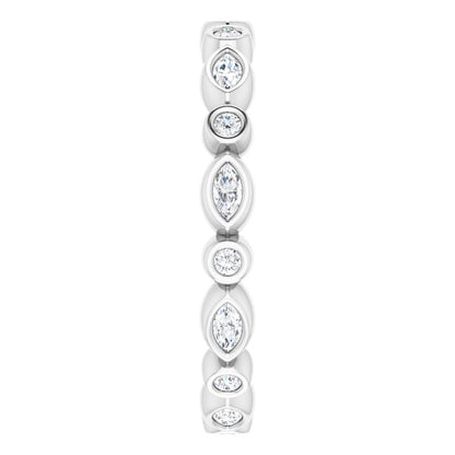 1/3 CTW Natural Diamond Eternity Band, 2.64 mm
