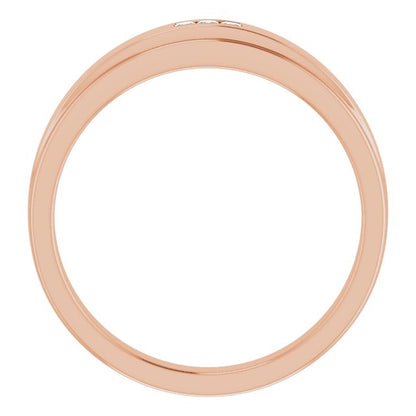 0.07 CTW Natural Diamond Band