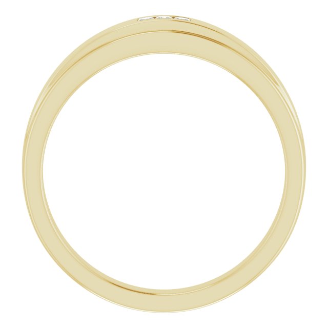 0.07 CTW Natural Diamond Band