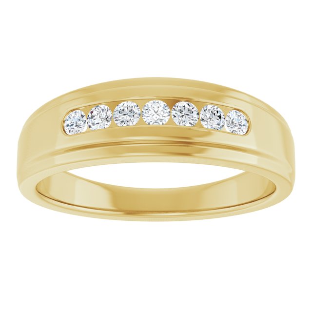 1/3 CTW Natural Diamond Band, 6.75 mm