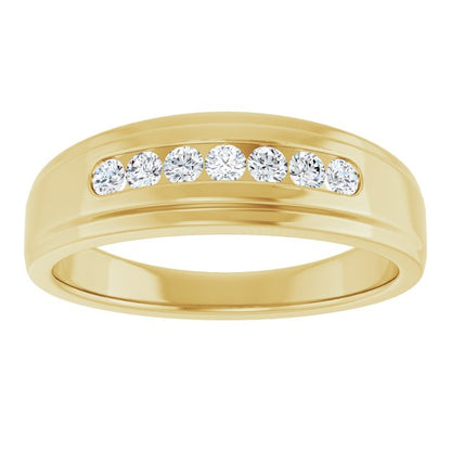 1/3 CTW Natural Diamond Band, 6.75 mm