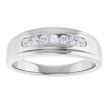 1/3 CTW Natural Diamond Band, 6.75 mm