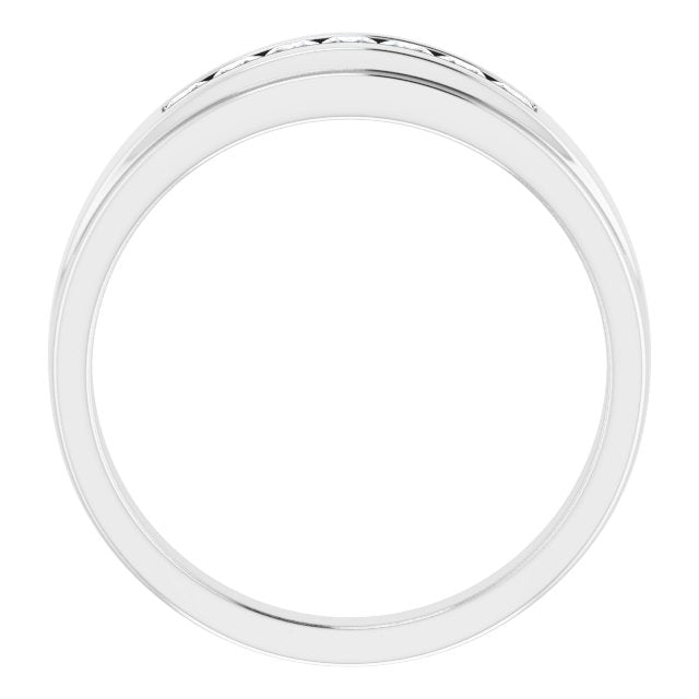 1/2 CTW Natural Diamond Band, 6.75 mm