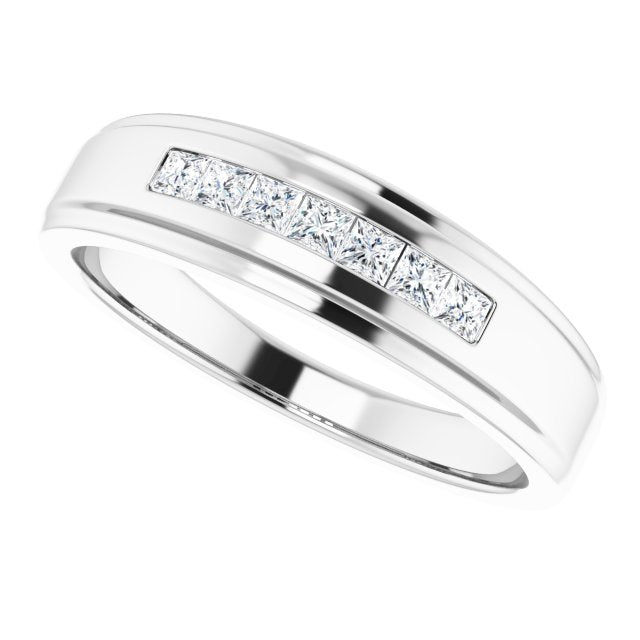 1/3 CTW Natural Diamond Band, 6.75 mm
