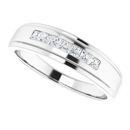 1/3 CTW Natural Diamond Band, 6.75 mm