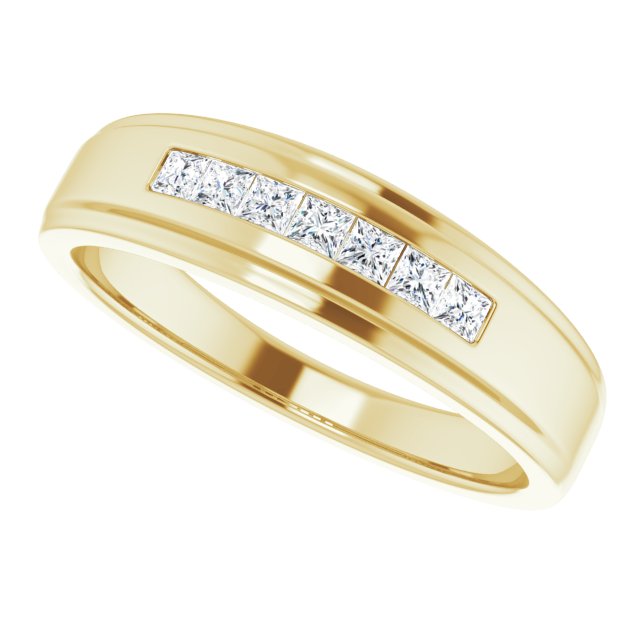 1/3 CTW Natural Diamond Band, 6.75 mm
