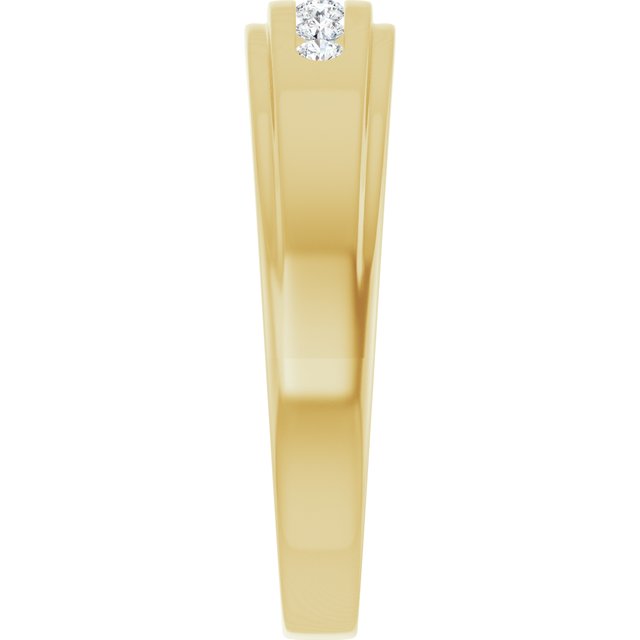 1/5 CTW Natural Diamond Band, 6 mm