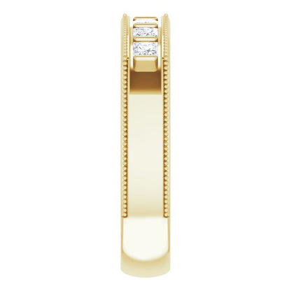 3/4 CTW Natural Diamond Band, 5.5 mm
