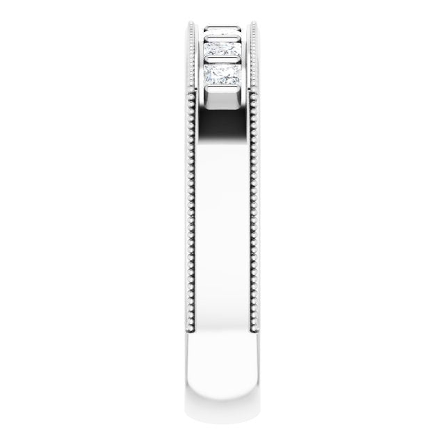 3/4 CTW Natural Diamond Band, 5.5 mm
