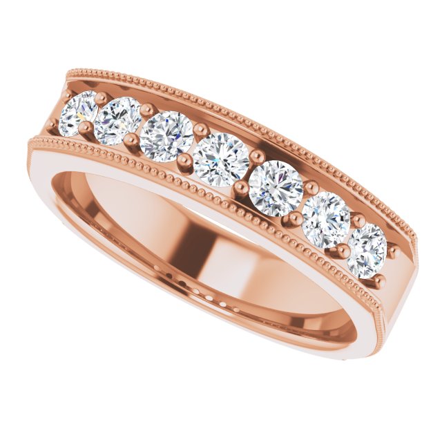 7/8 CTW Natural Diamond Band, 5.7 mm