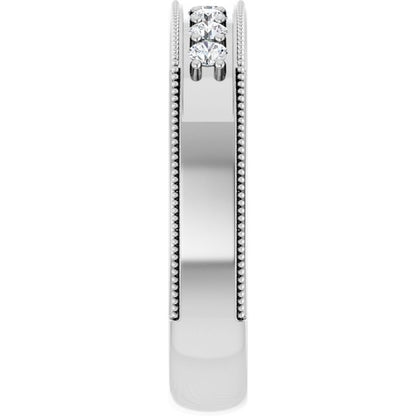 3/8 CTW Natural Diamond Band, 5 mm