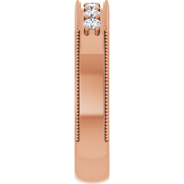 3/8 CTW Natural Diamond Band, 5 mm