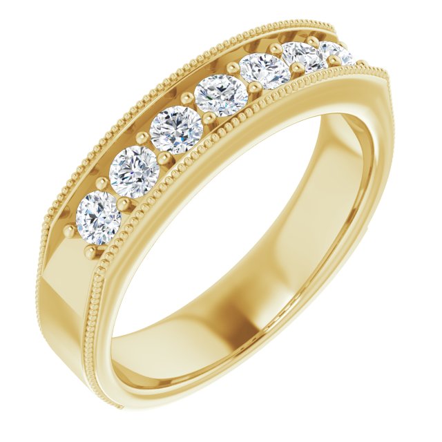 3/4 CTW Natural Diamond Band, 5.5 mm