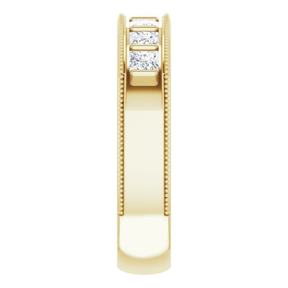 1 1/8 CTW Natural Diamond Band, 5.5 mm
