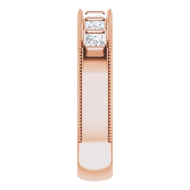 1 1/8 CTW Natural Diamond Band, 5.5 mm