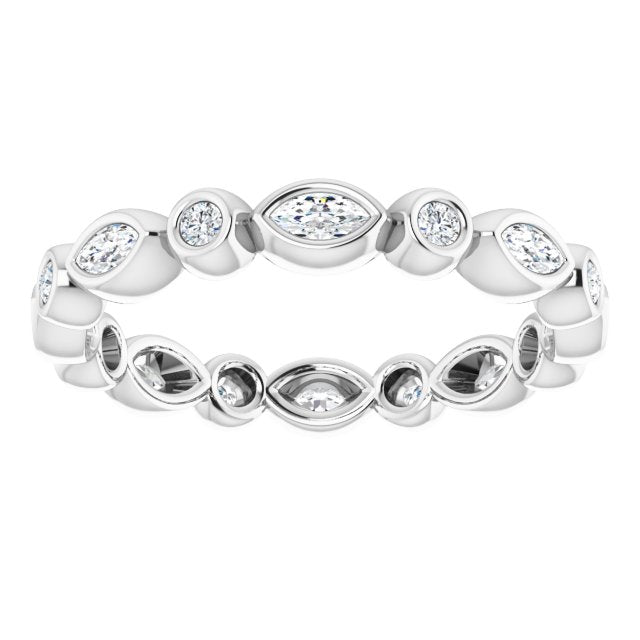 1/3 CTW Natural Diamond Eternity Band, 2.64 mm