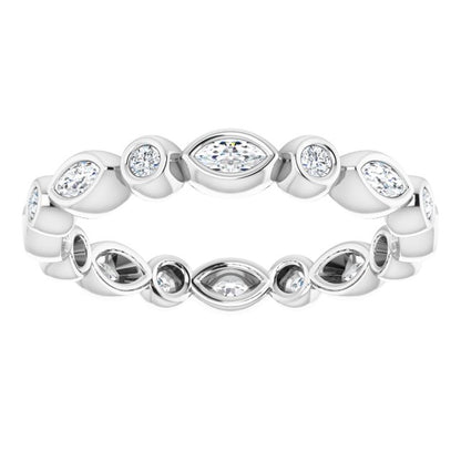 1/3 CTW Natural Diamond Eternity Band, 2.64 mm