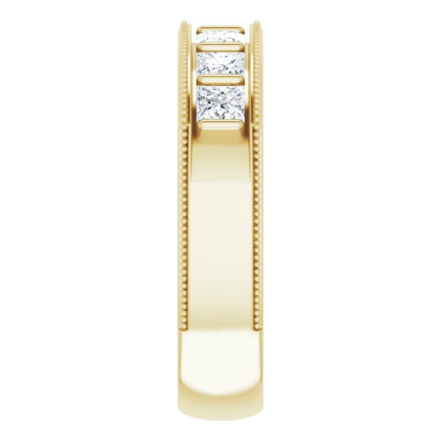 1 3/8 CTW Natural Diamond Band, 5.75 mm