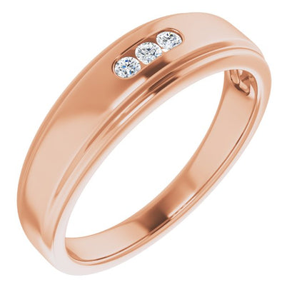 1/10 CTW Natural Diamond Band, 6 mm