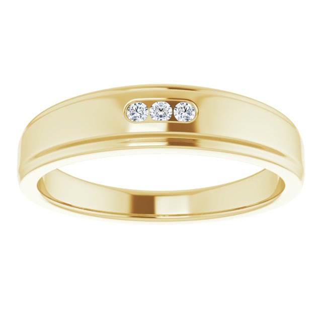 0.06 CTW Natural Diamond Band