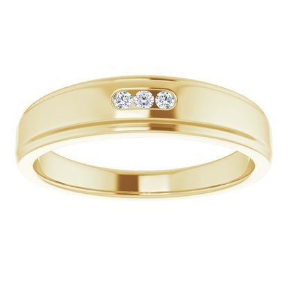 0.06 CTW Natural Diamond Band