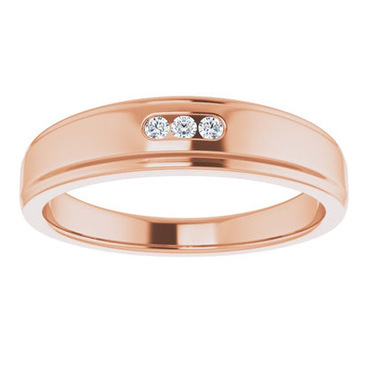 0.06 CTW Natural Diamond Band