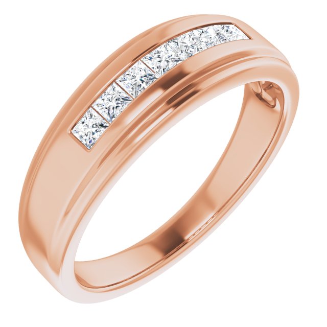 1/2 CTW Natural Diamond Band, 6.75 mm