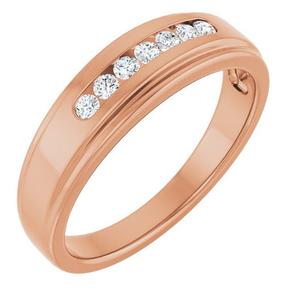 1/5 CTW Natural Diamond Band, 6 mm