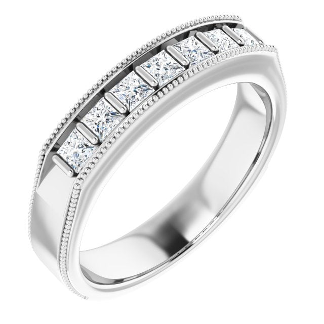 3/4 CTW Natural Diamond Band, 5.5 mm