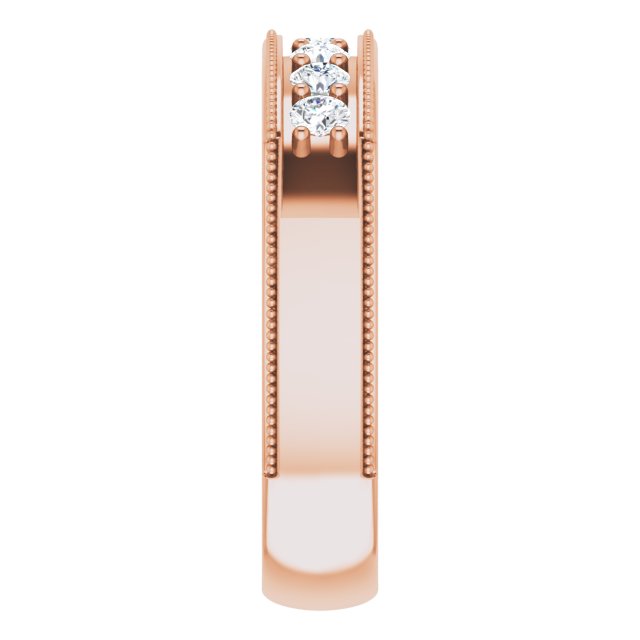 1/2 CTW Natural Diamond Band, 5.25 mm