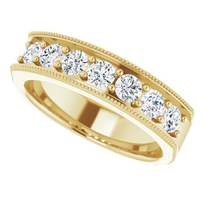 1 CTW Natural Diamond Band, 6 mm