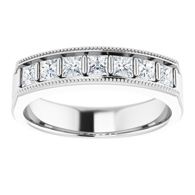 9/10 CTW Natural Diamond Band, 5.25 mm
