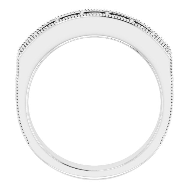 1 3/8 CTW Natural Diamond Band, 5.75 mm